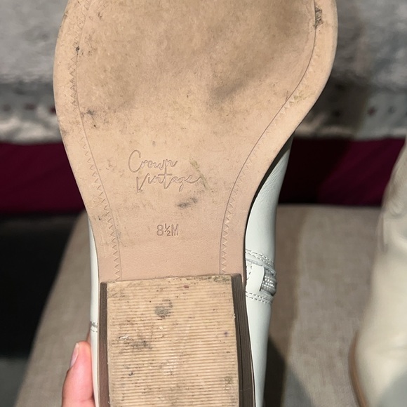 (8 1/2) White Cowboy Boots - Picture 3 of 4